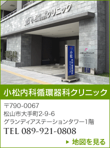 小松内科循環器科クリニック 地図ページへ